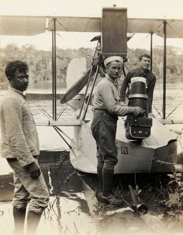 Dr. Rice’s 1924-25 expedition included a machine that would revolutionize exploration: the airplane.