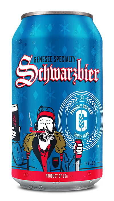Genesee Schwarzbier can