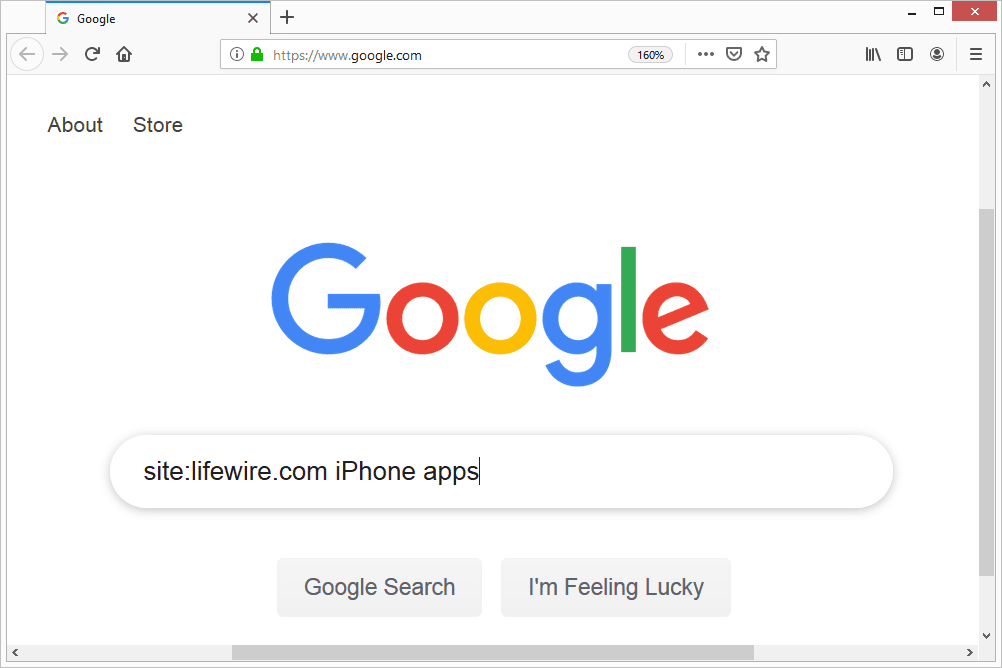 Google advanced search same domain
