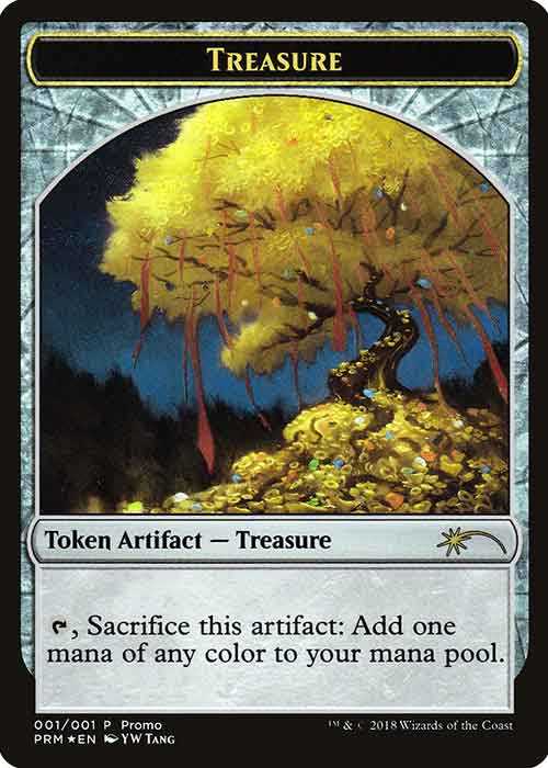 Treasure Token MTG.onl Tokens
