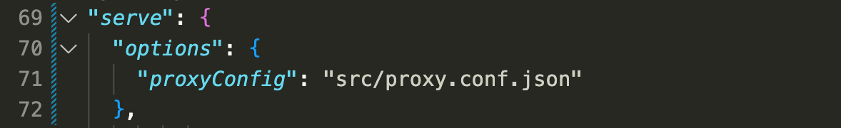 Proxy config options