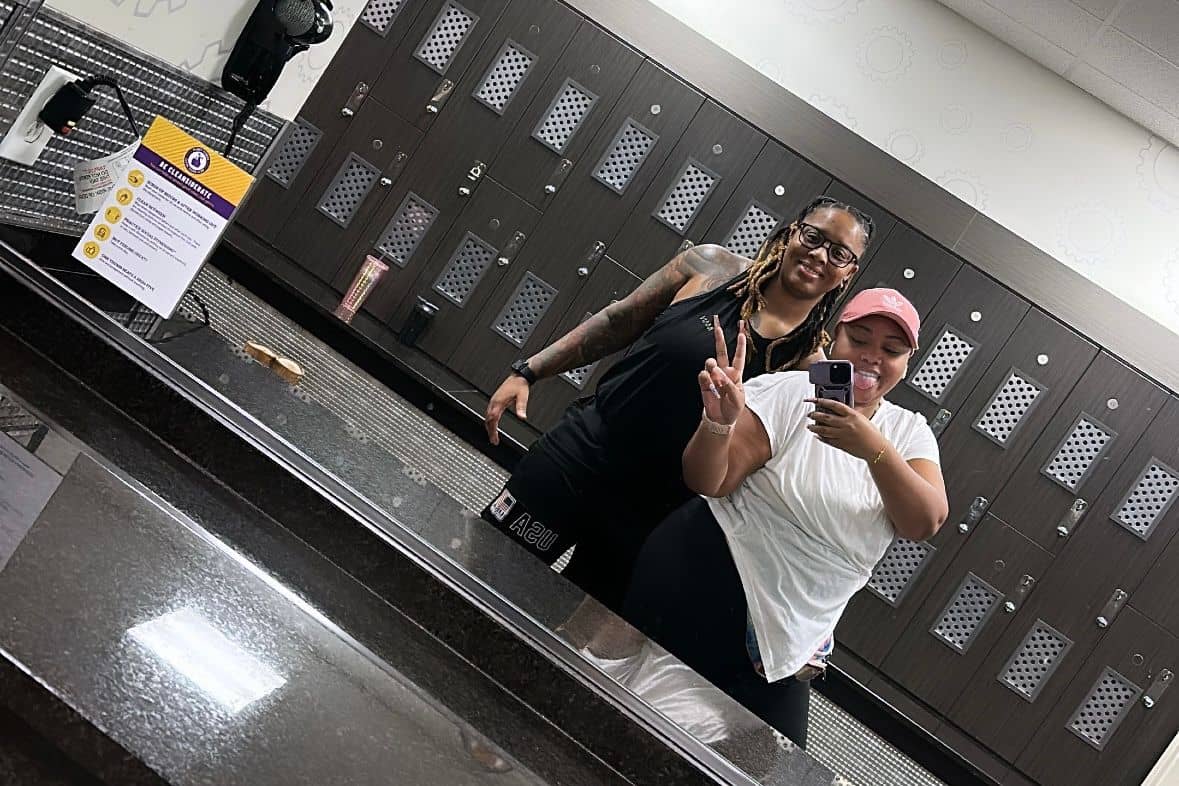 Ché & Cherice In The Gym