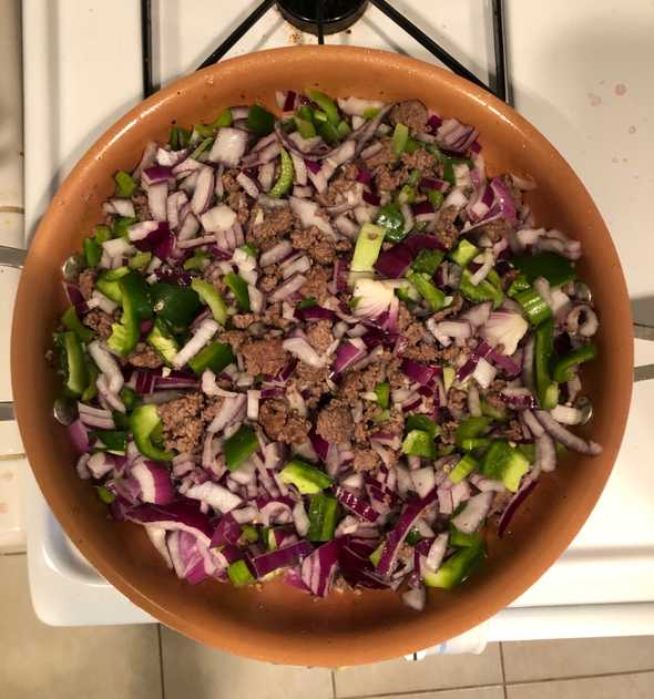 Sautéing the Meat