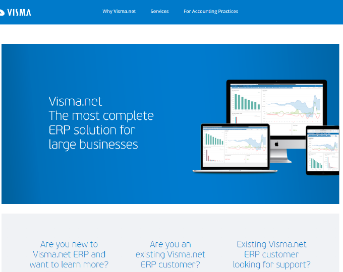 Visma.net van Visma koppelt u eenvoudig met Payt