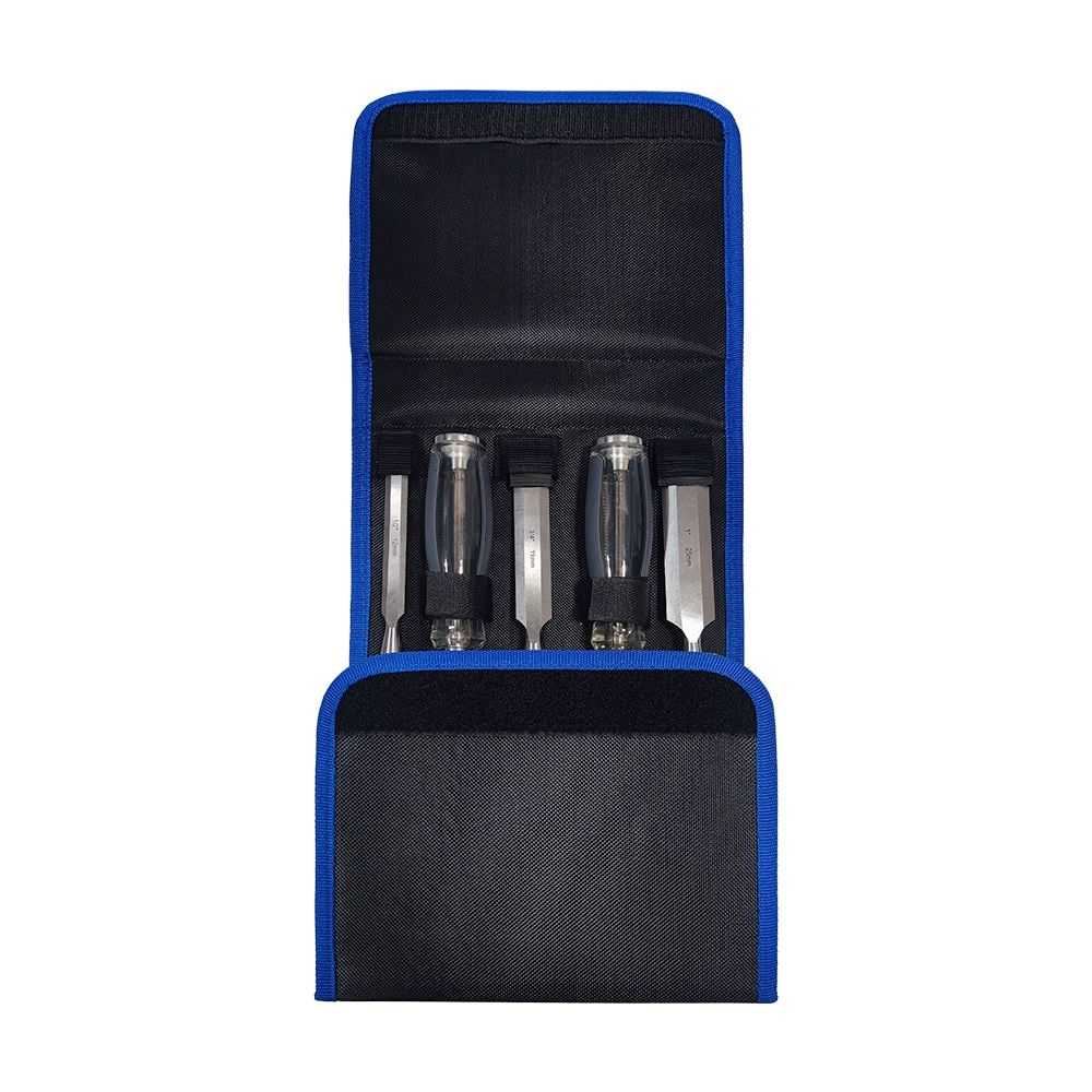 5-Piece Wood Chisel Set, 1/2 - 1 1/2 In.
