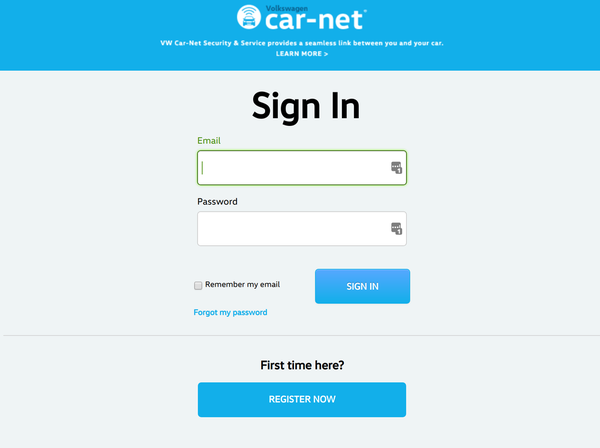 Volkswagen Car Net Connectyourcar
