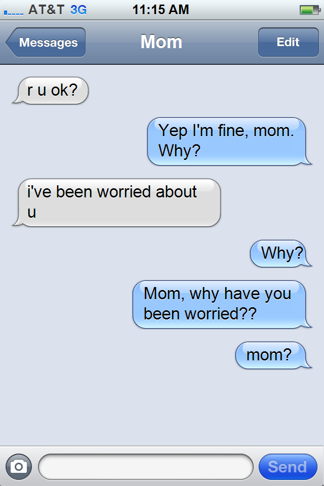 mom text