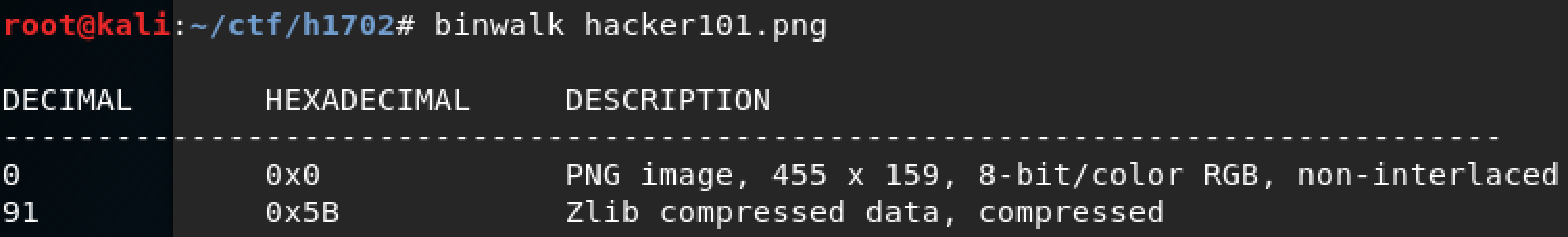 HackerOne - h1702 #HackerHoliday binwalk hacker101
