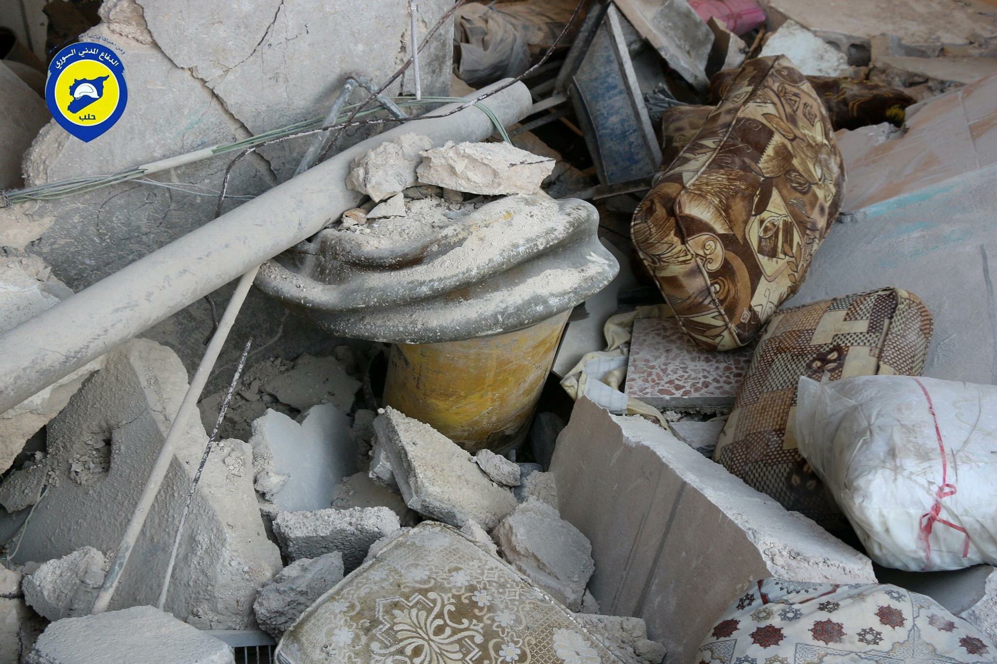 20 November 2016: Al-Sakhour, Aleppo (Source: Syria Civil Defense 2016)