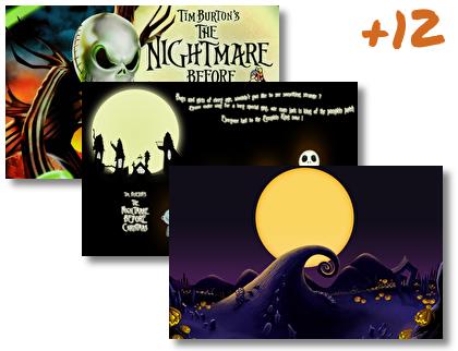 Nightmare Christmas theme pack
