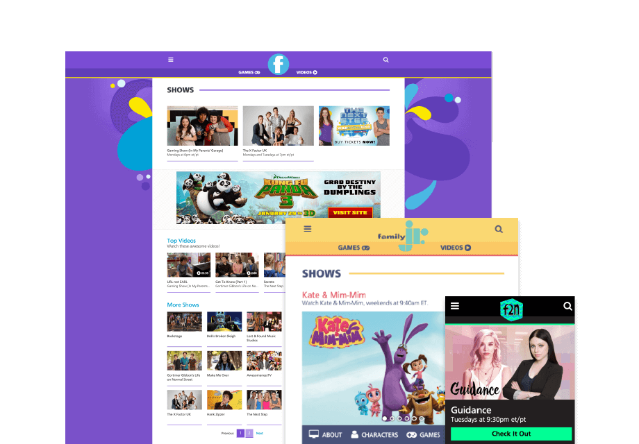 Kids Television Websites