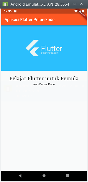 Layout Colum di Flutter