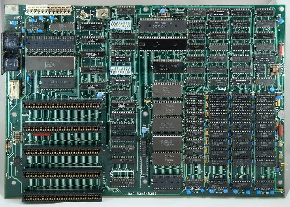 The First Motherboard Made for IBM PC (Planar)