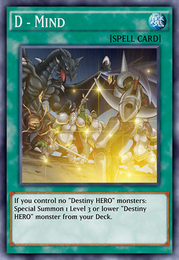 Duel Links Card: D%20-%20Mind