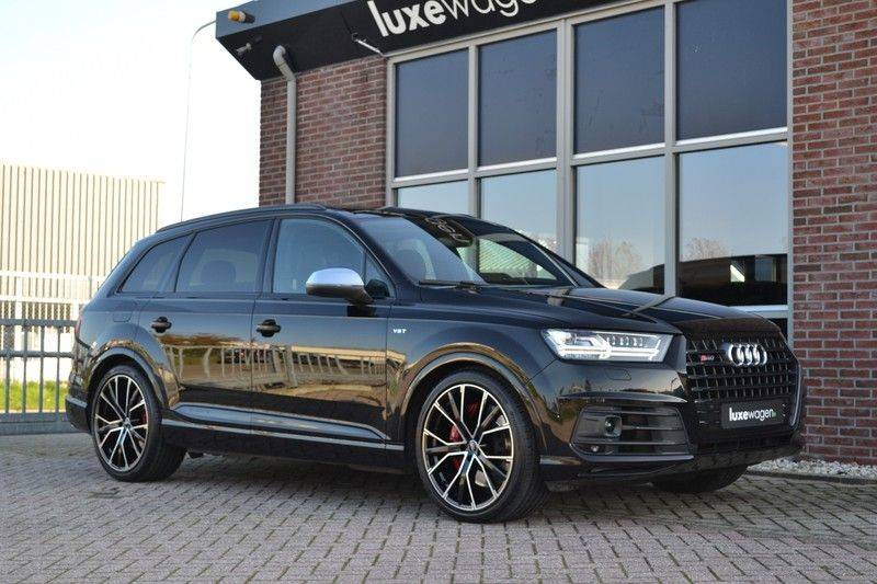 Audi SQ7 4.0 TDI 435pk quattro Pano Nachtz ACC HUD 4wielbest Ruitstiksel Luchtv 22inch Carbon afbeelding 11