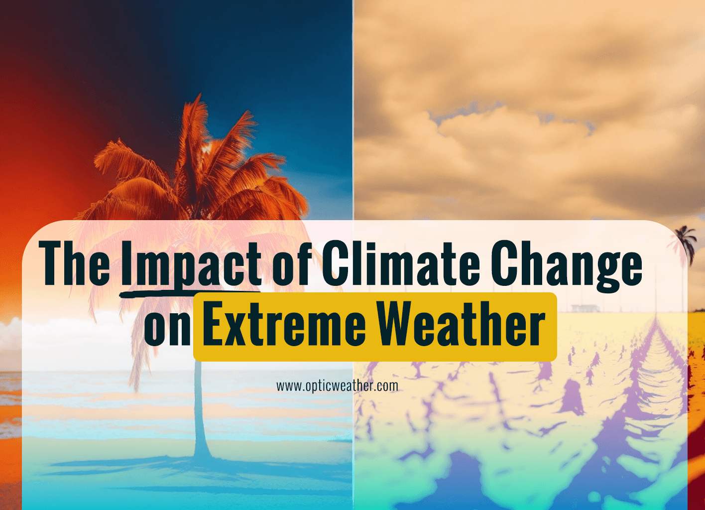 Understanding the Link between Climate Change and Extreme Weather