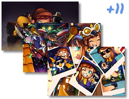 A Hat In Time theme pack