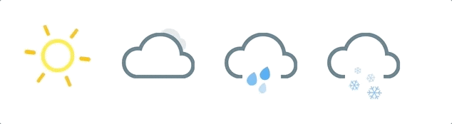 weather-styled-icon showcase
