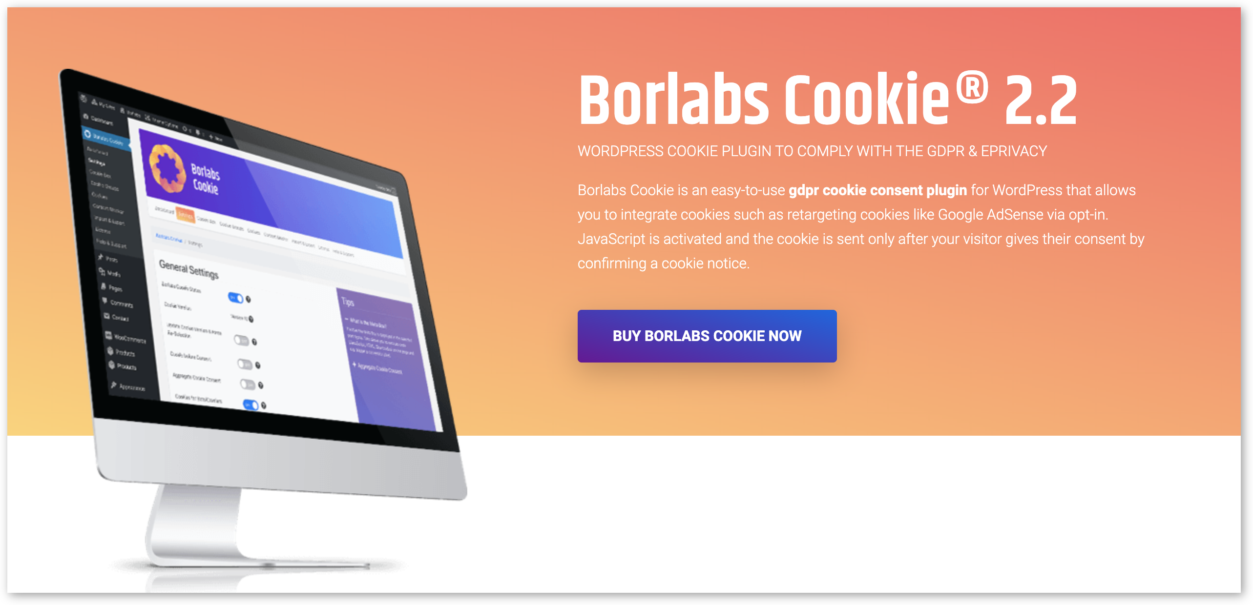 Borlabs is a CMP - and it shows new visitors its own cookie requests in detail.