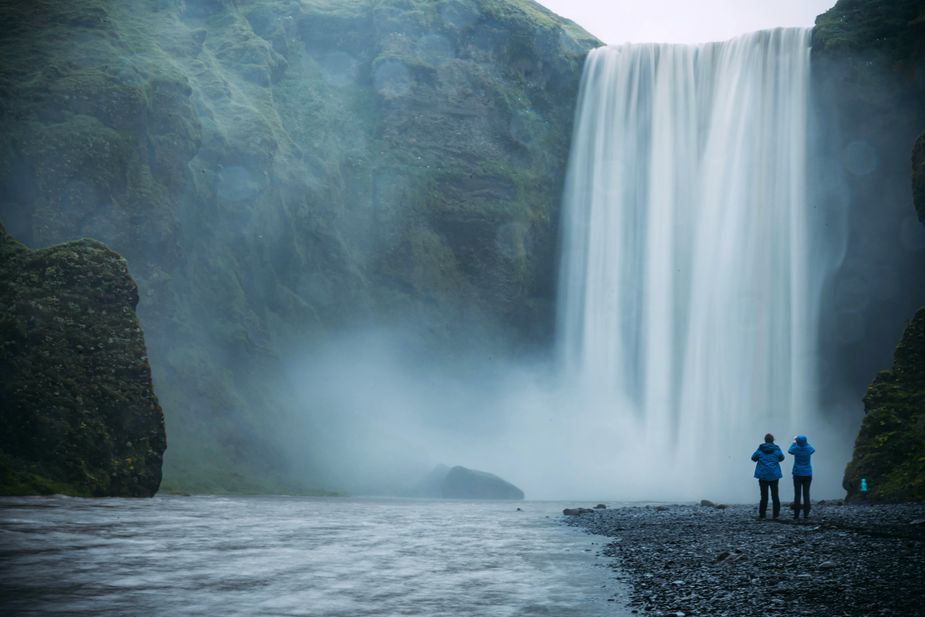 Skogafoss, Wasserfall, Island