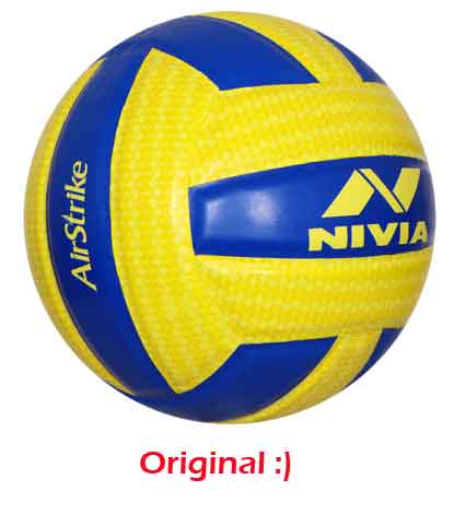 Origninal nivia strike volleyball