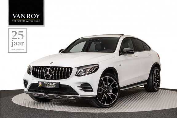 Mercedes-Benz GLC Coupe GLC43 AMG 367pk 4Matic Schuifdak Luchtvering Distronic Nightpakket Sportleder+Memory Head-up ComandOnline Burmester Keyless AmbientLight Full-Led 21“ Camera Parktronic Pdc