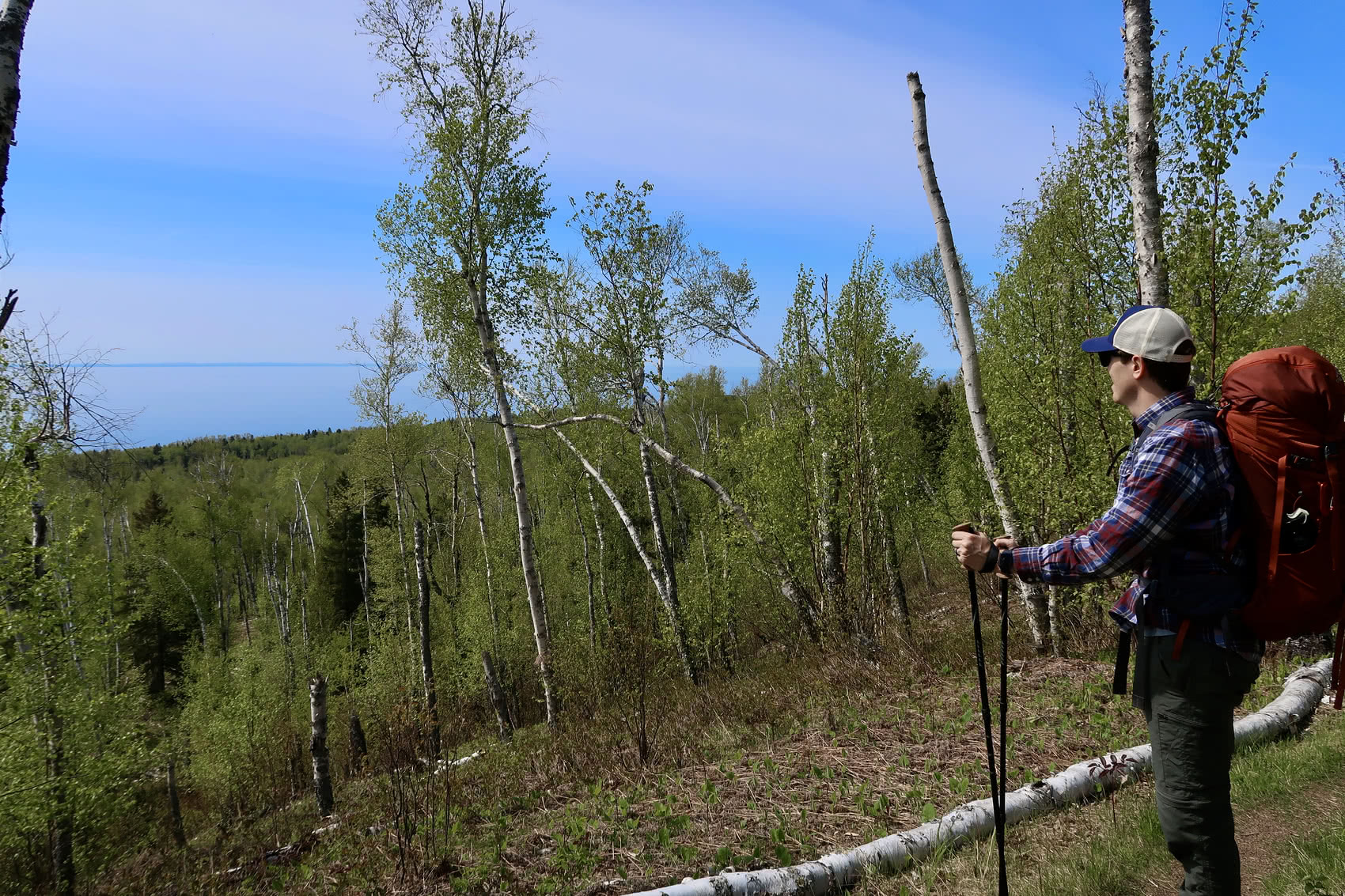 Views starting to open up