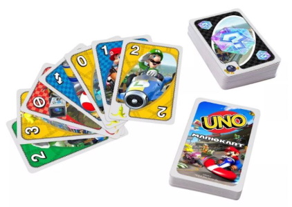 Mario Kart Uno Card Images