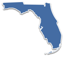 Map of locations of DUI Schools in Florida 