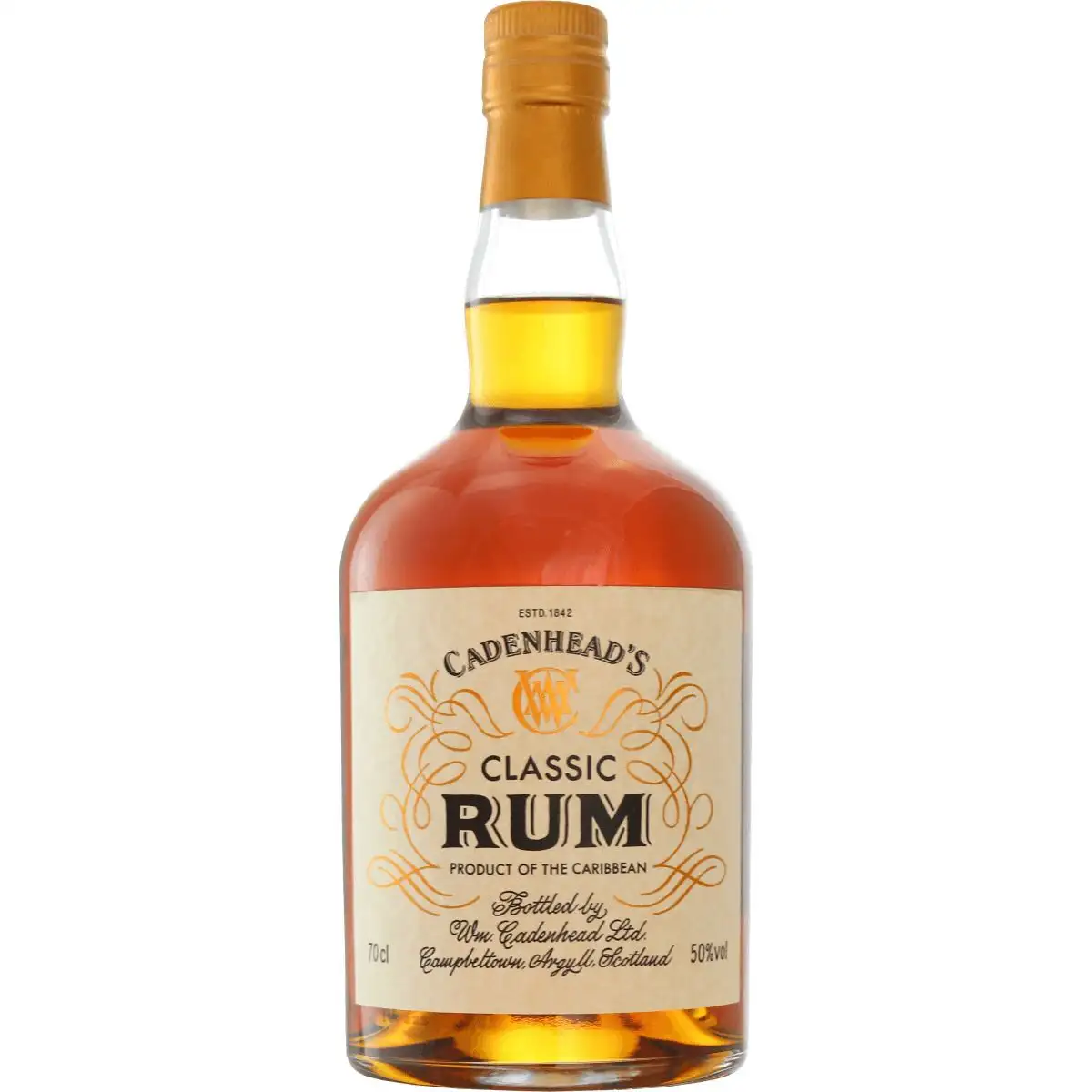 Image of the front of the bottle of the rum Classic Rum