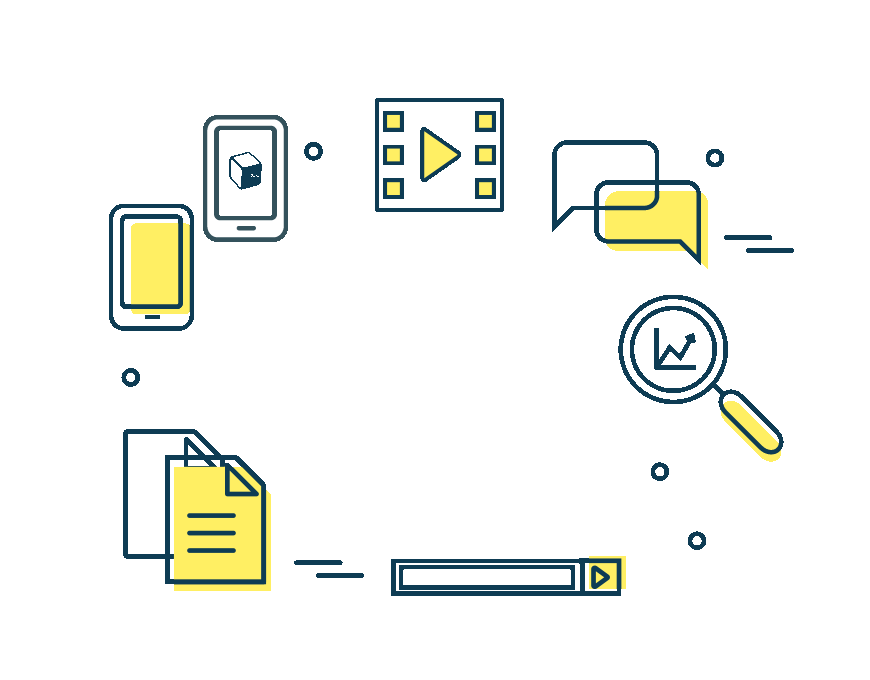 Media Marketing website home page