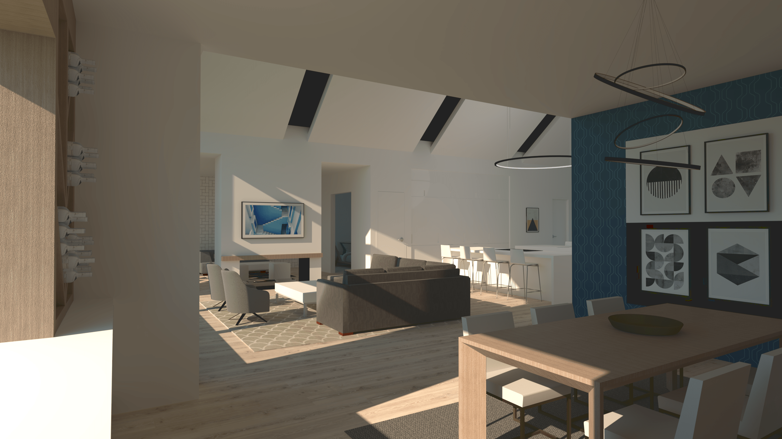Living Room Rendering