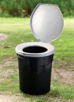 portable bucket toilet