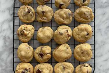 Extra soft chocolate chip cookies