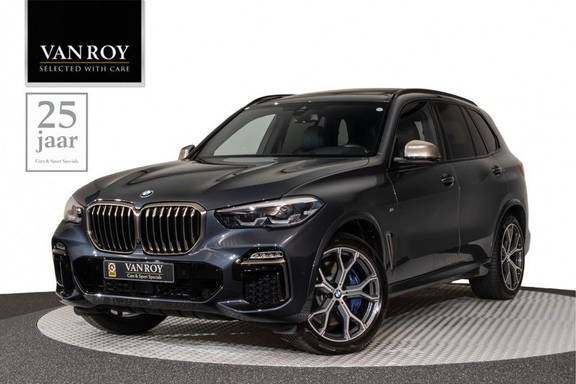 BMW X5 M50i xDrive 530pk Panoramadak VirtualCockpit ShadowLine Sportleder+Memory Head-Up Hifi AmbientLight Sportuitlaat Camera ParkAssist Pdc