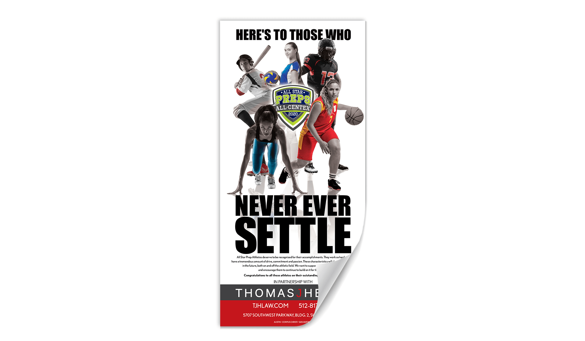 TJH Community Sports Ad