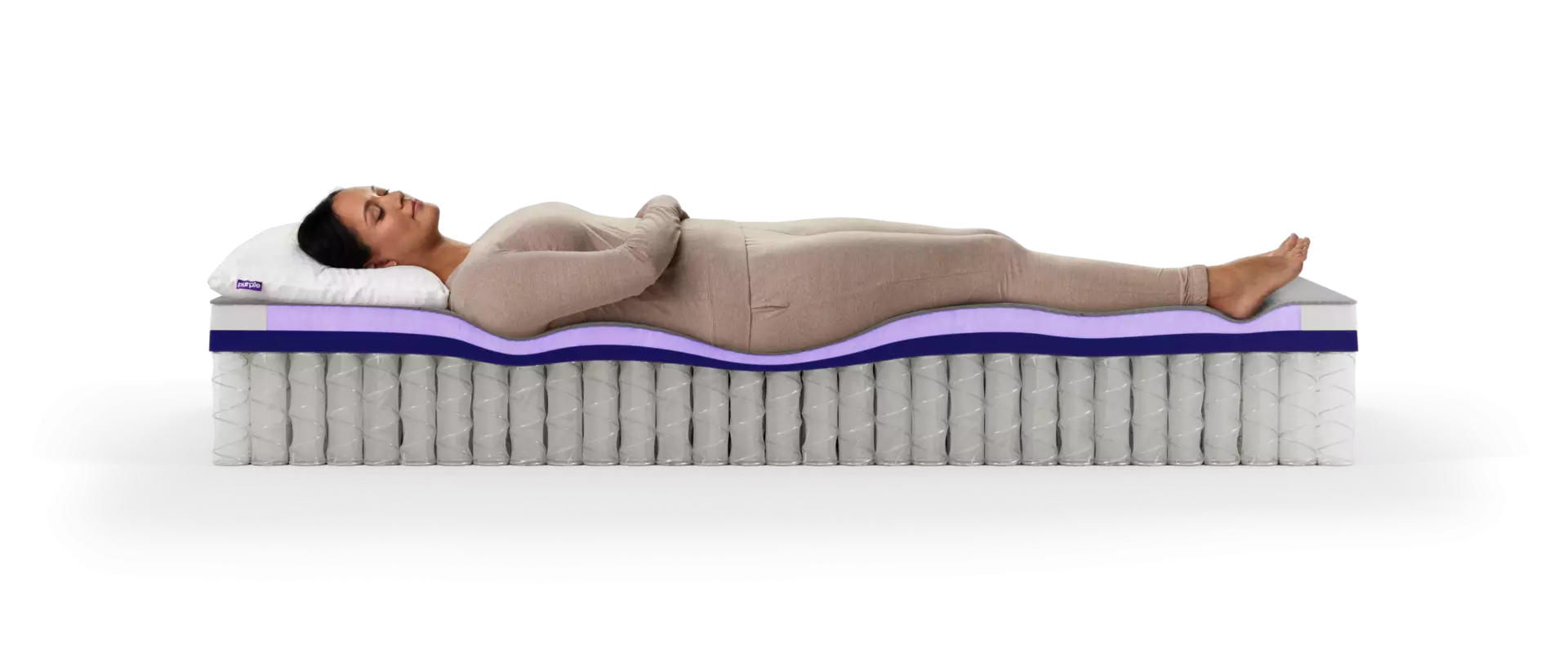 Purple Restore mattress comfort