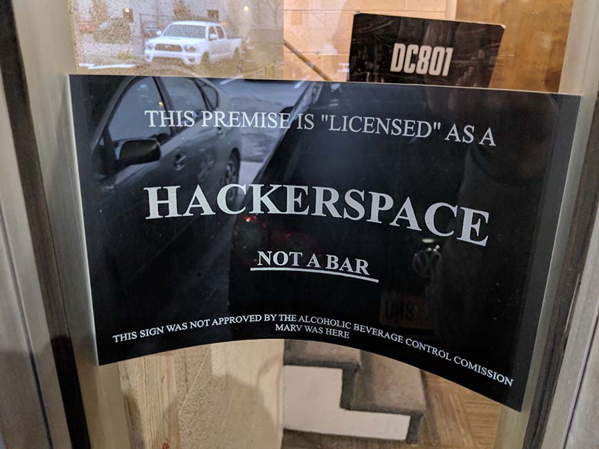 Not a bar sign