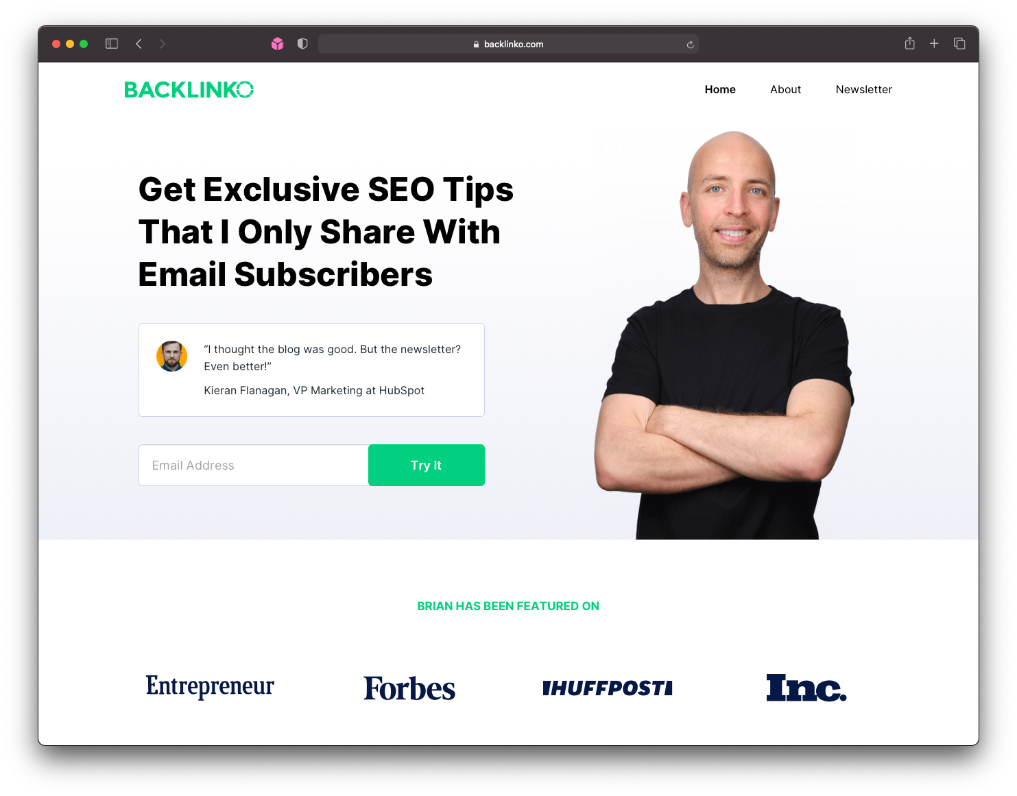 Backlinko is one of the world’s top websites for SEO tips, advice, and training