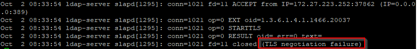 Configure StartTLS to encrypt OpenLDAP connection on centos 7 | Joe Ho Blog