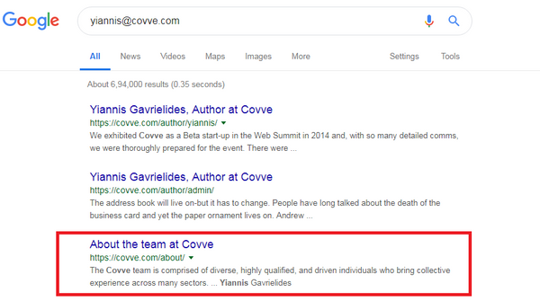 How To Find The Company An Email Address Belongs To Covve