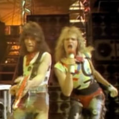Van Halen, a Hair Metal rock band from United States