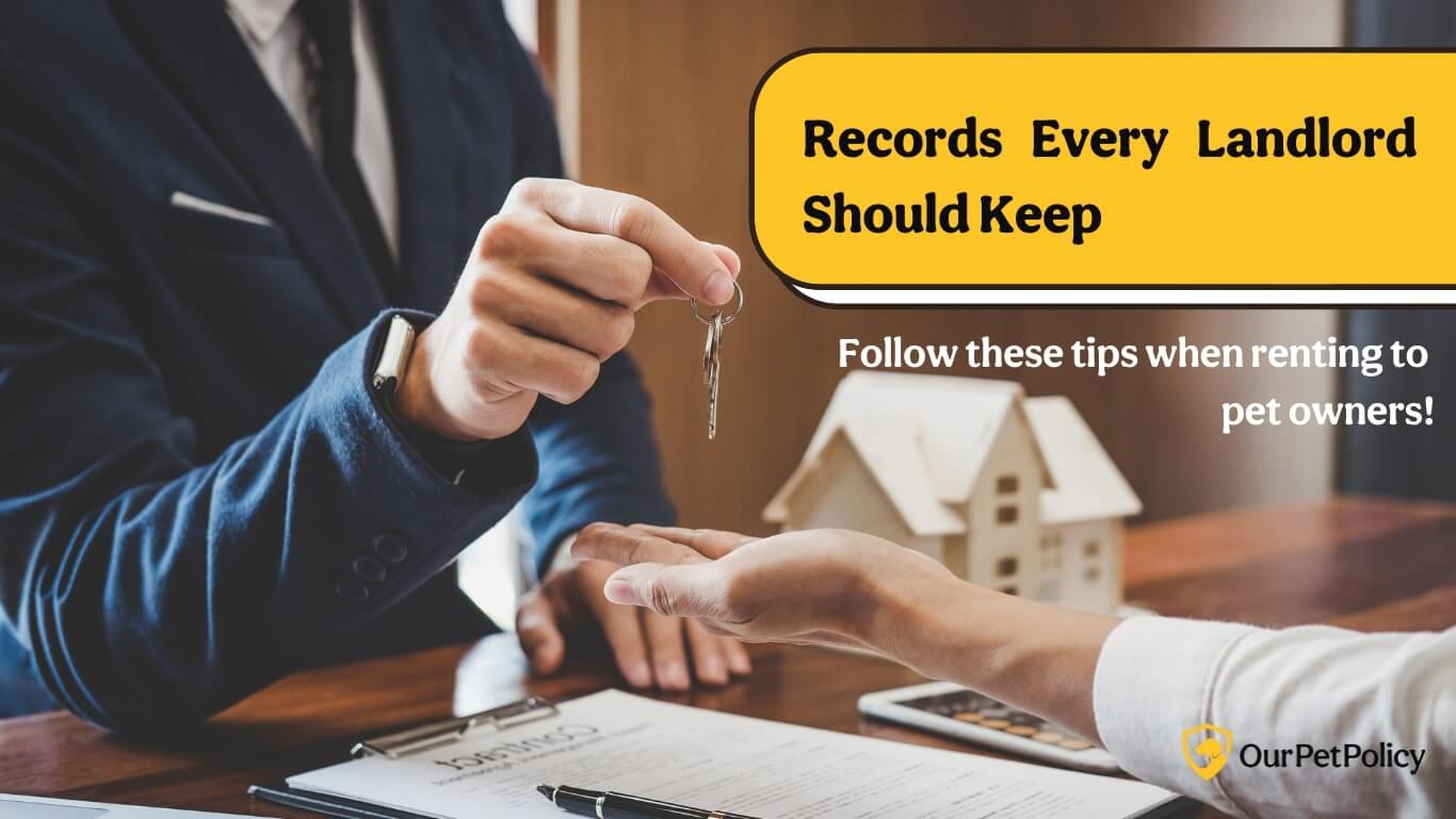 Records every landlord should keep