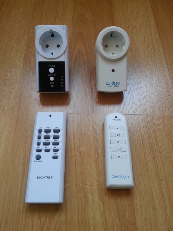 Wireless Remote Control 433MHZ RF Power Outlet Light Switch Socket