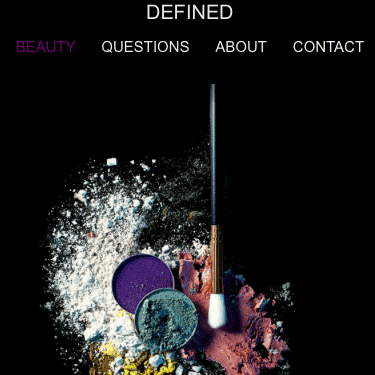 Image of Definedbydhushy Webpage