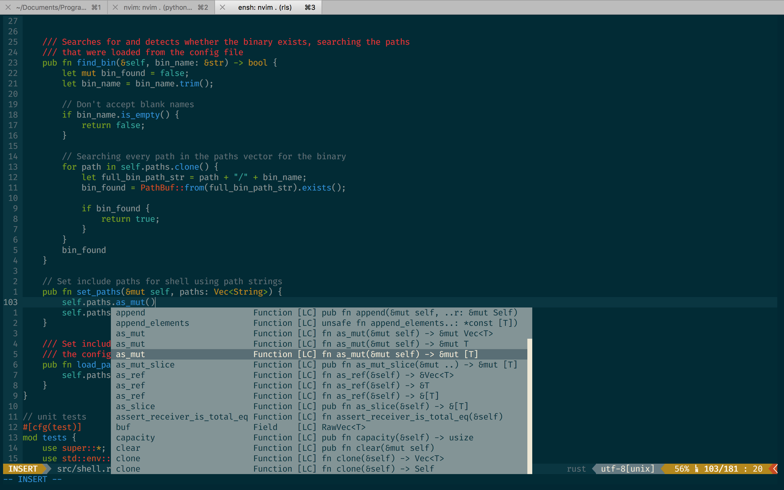 my-neovim-development-setup