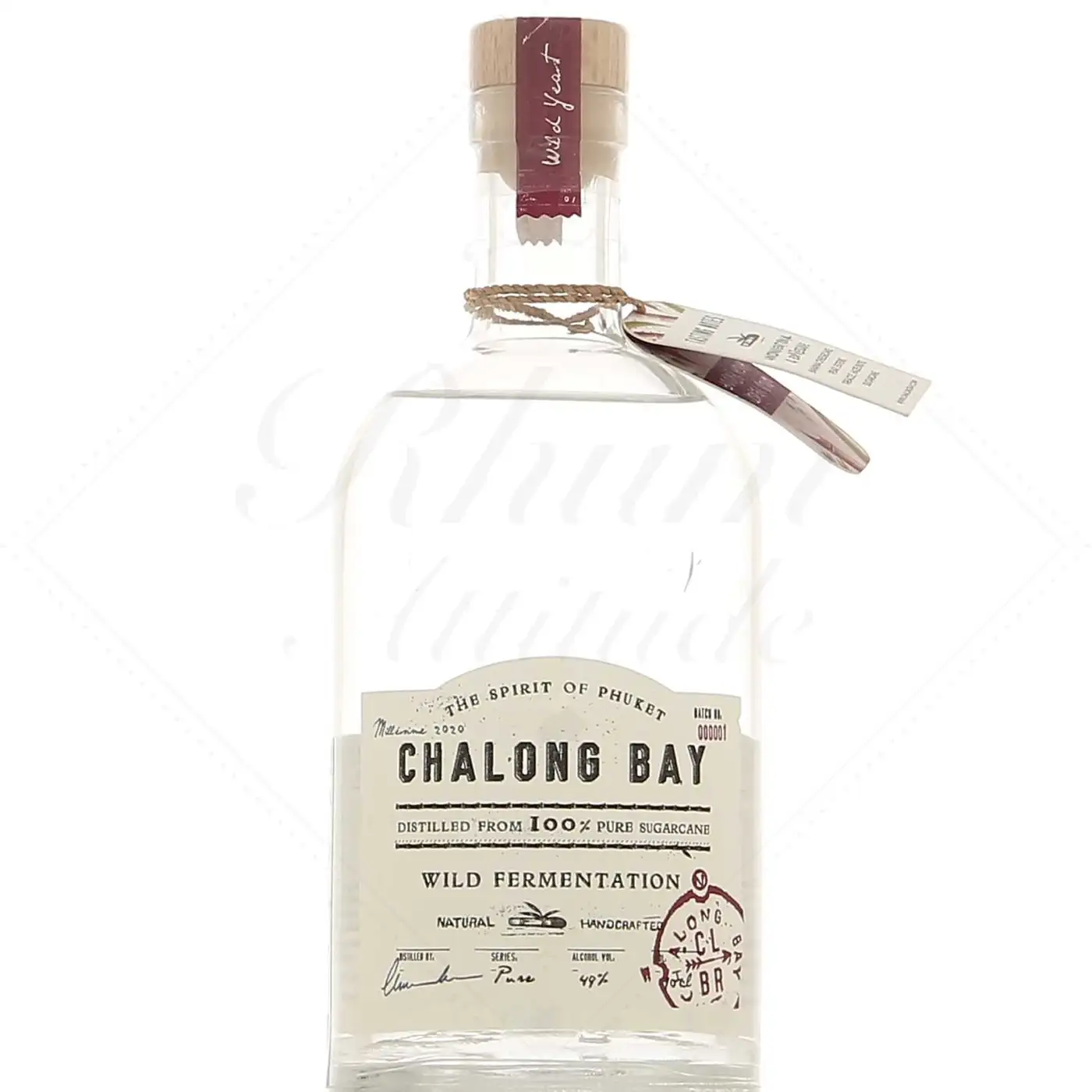 Image of the front of the bottle of the rum Chalong Bay Wild Fermentation / High Proof