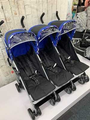 double and triple pushchairs