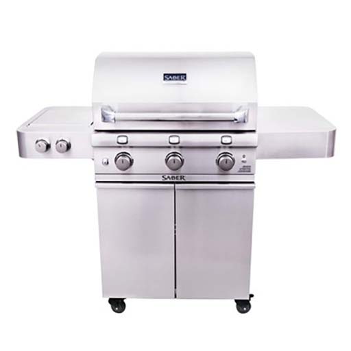 BBQ Saber 3 Brûleurs Acier Inoxydable