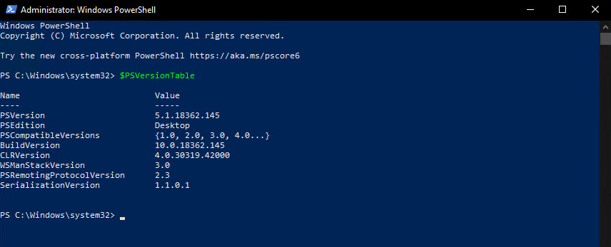 powershell